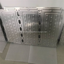 Aluminum heat collection plate for solar panel